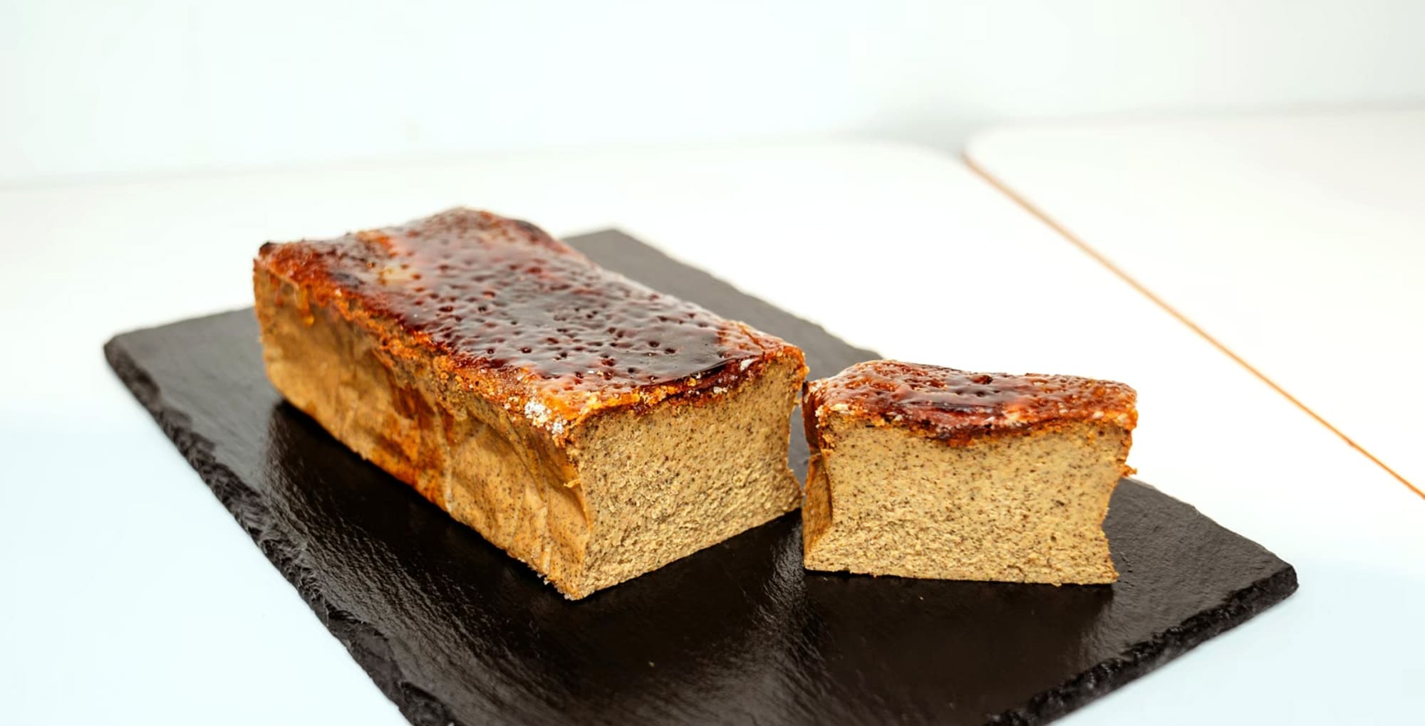 RoastedGreenTea Caramelized Roasted Green Tea Cheesecake-image